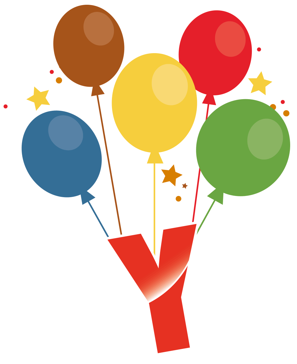 Freyunger Y mit Luftballonen